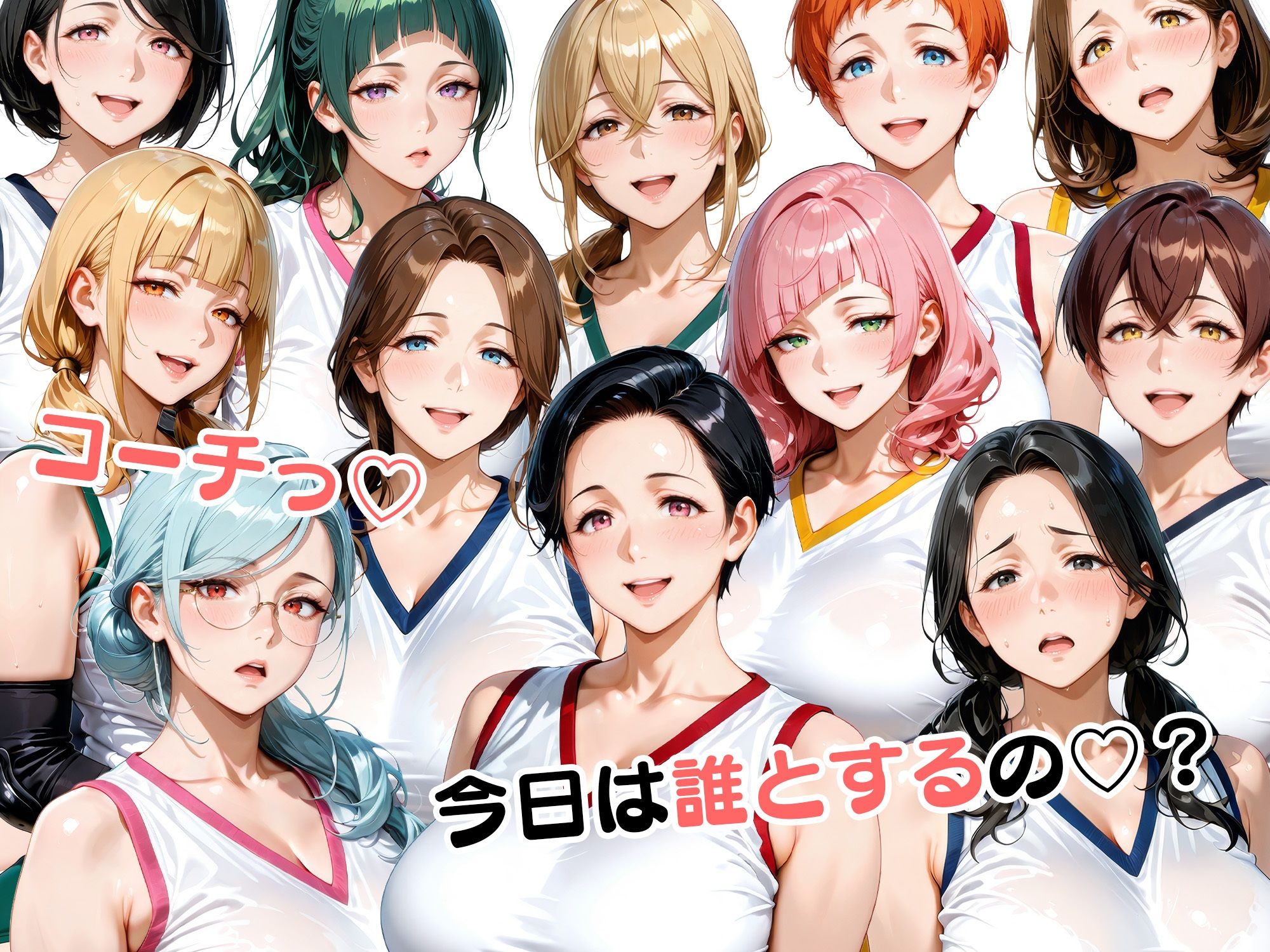 12人の熟女ママさんバレー部とヤリ放題なコーチ サンプル画像10