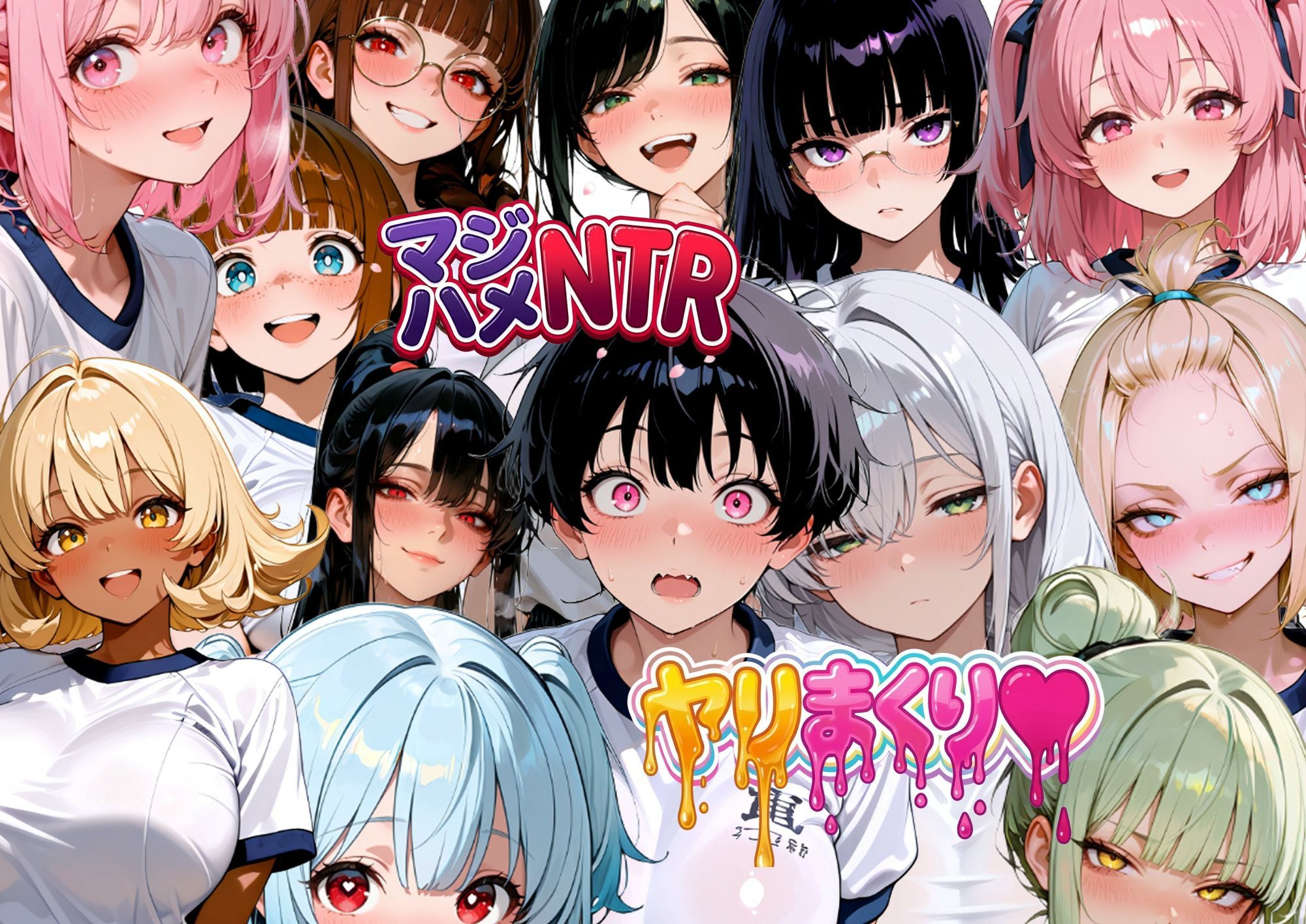 13人の彼氏好きブルマ体操服JKをマジハメNTR サンプル画像10