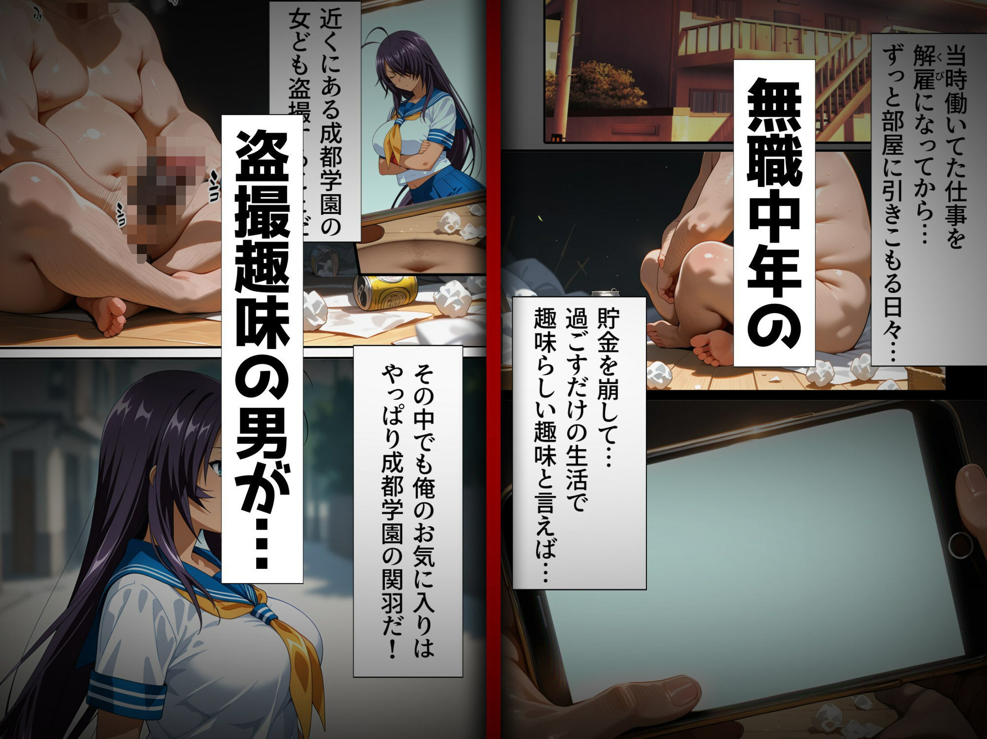 1回きりの催●アプリで闘士二人をヤリたい放題 サンプル画像1