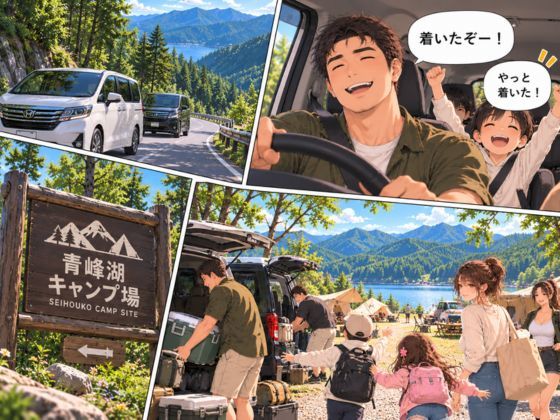 2泊3日の家族キャンプ旅行 前編 〜あの夜、すべてが変わった〜【AIコミック】 サンプル画像3