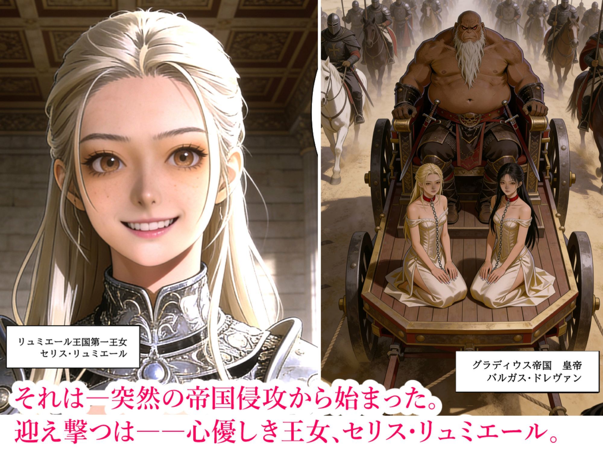 3戦姫、堕ちる サンプル画像1