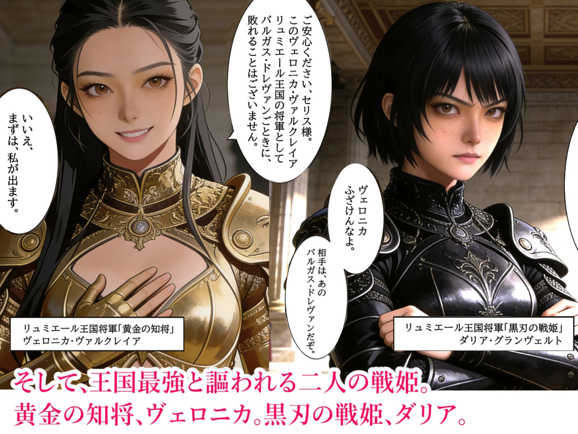 3戦姫、堕ちる サンプル画像2