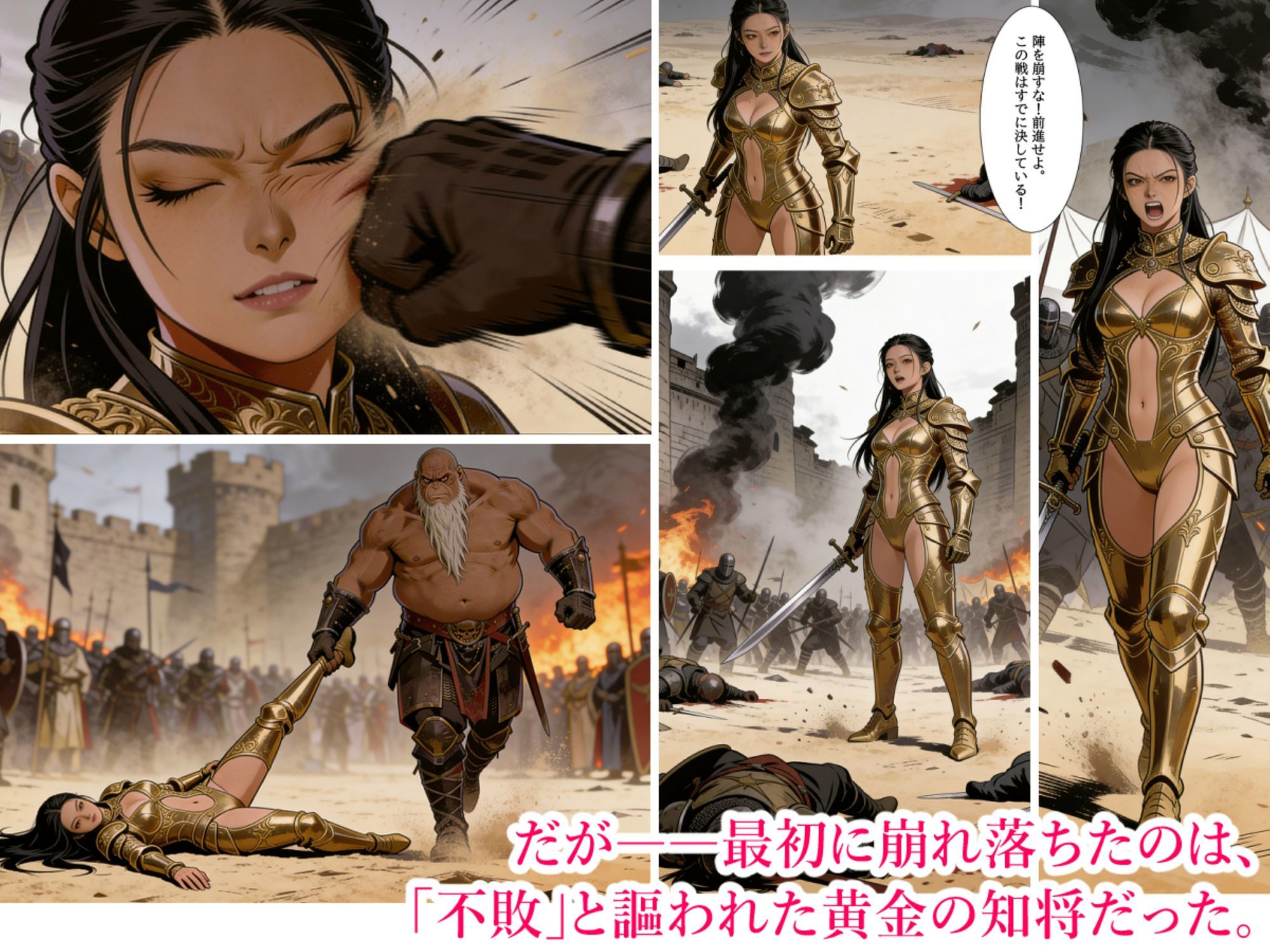 3戦姫、堕ちる サンプル画像3