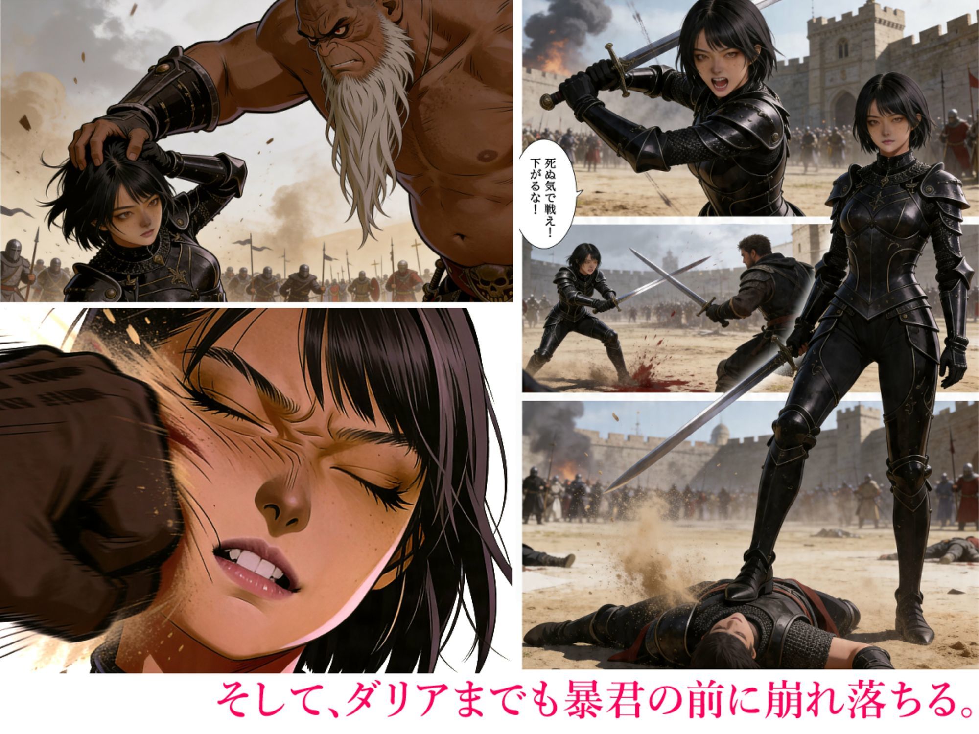 3戦姫、堕ちる サンプル画像5