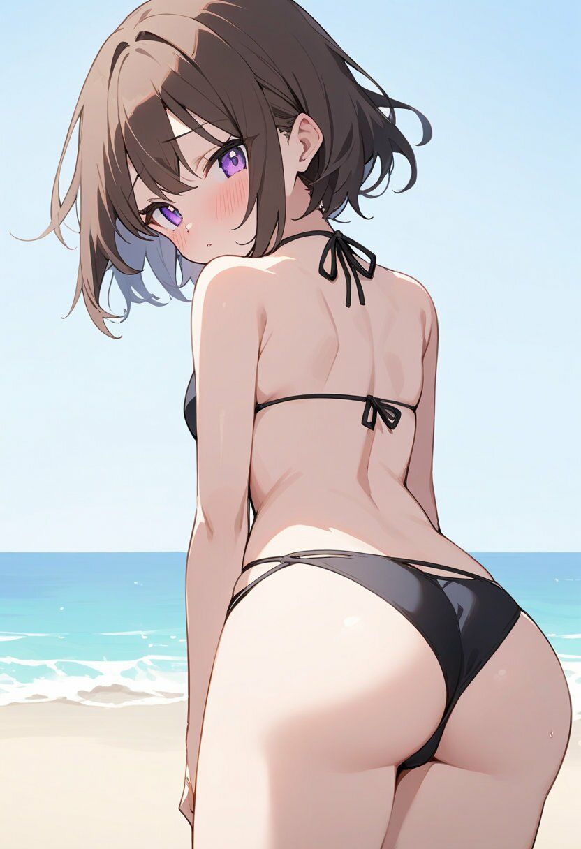 4種の水着で谷間見せ＆お尻見せ vol.1 サンプル画像10