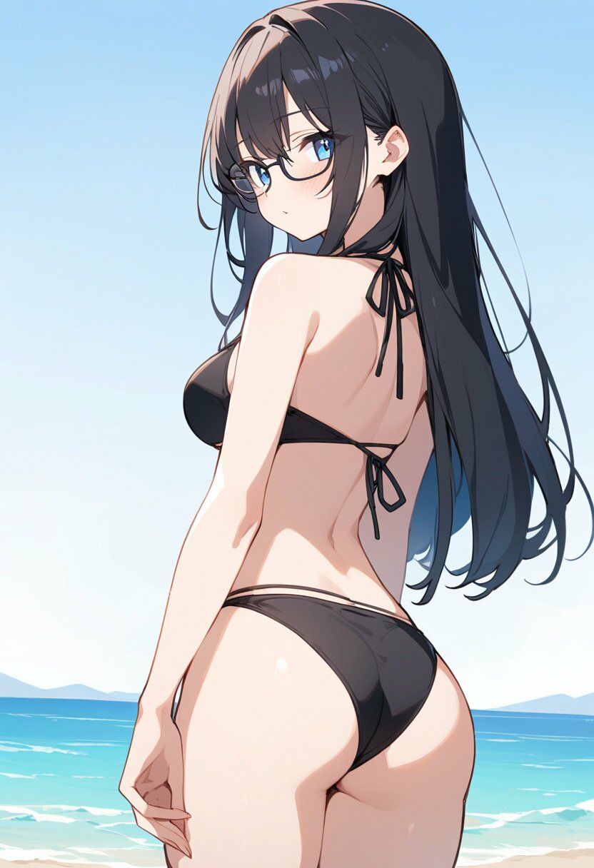 4種の水着で谷間見せ＆お尻見せ vol.1 サンプル画像8