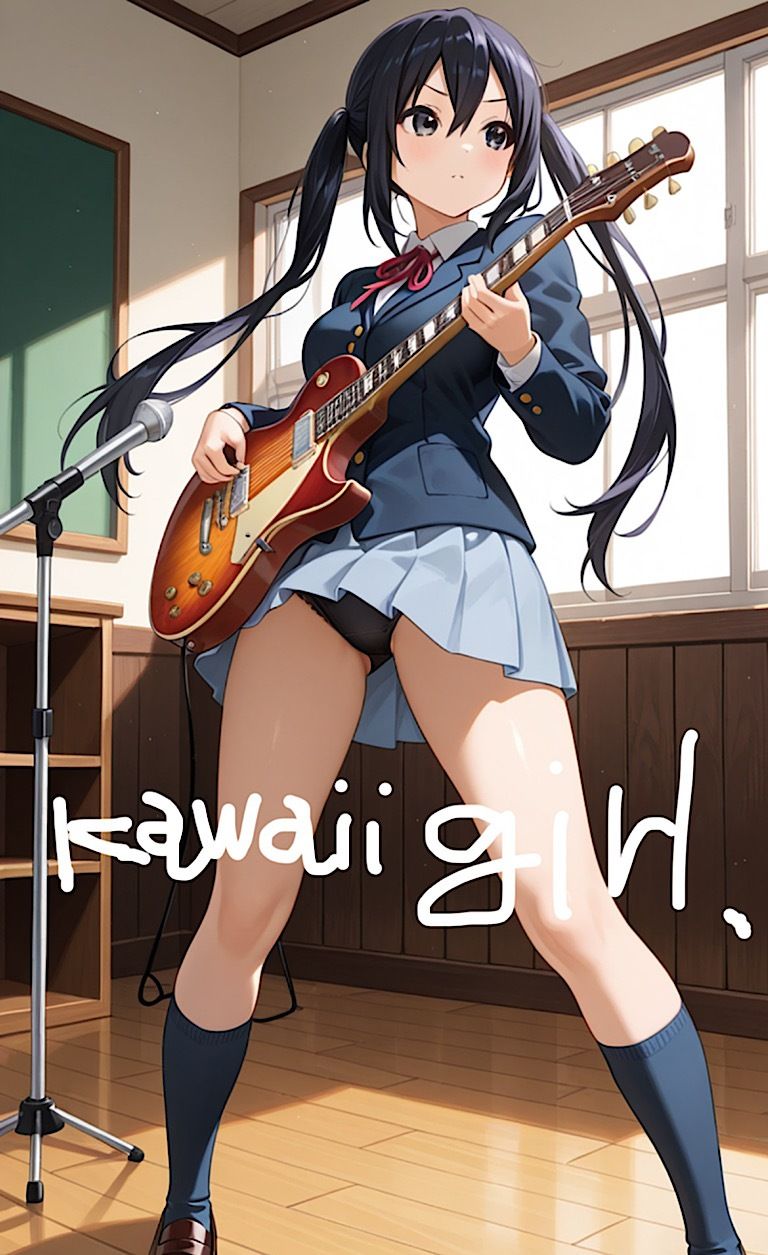 500枚【けいお◯放課後オナニータイムあずにゃ◯りっちゃ◯平沢姉妹！】これ見てシコらないなんてNO thank you！ サンプル画像3