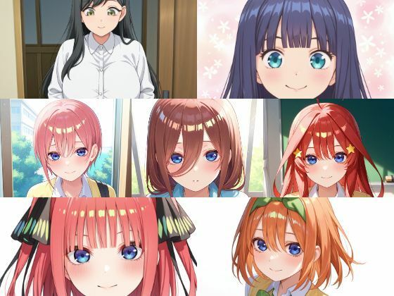 5つ子と2人 サンプル画像1