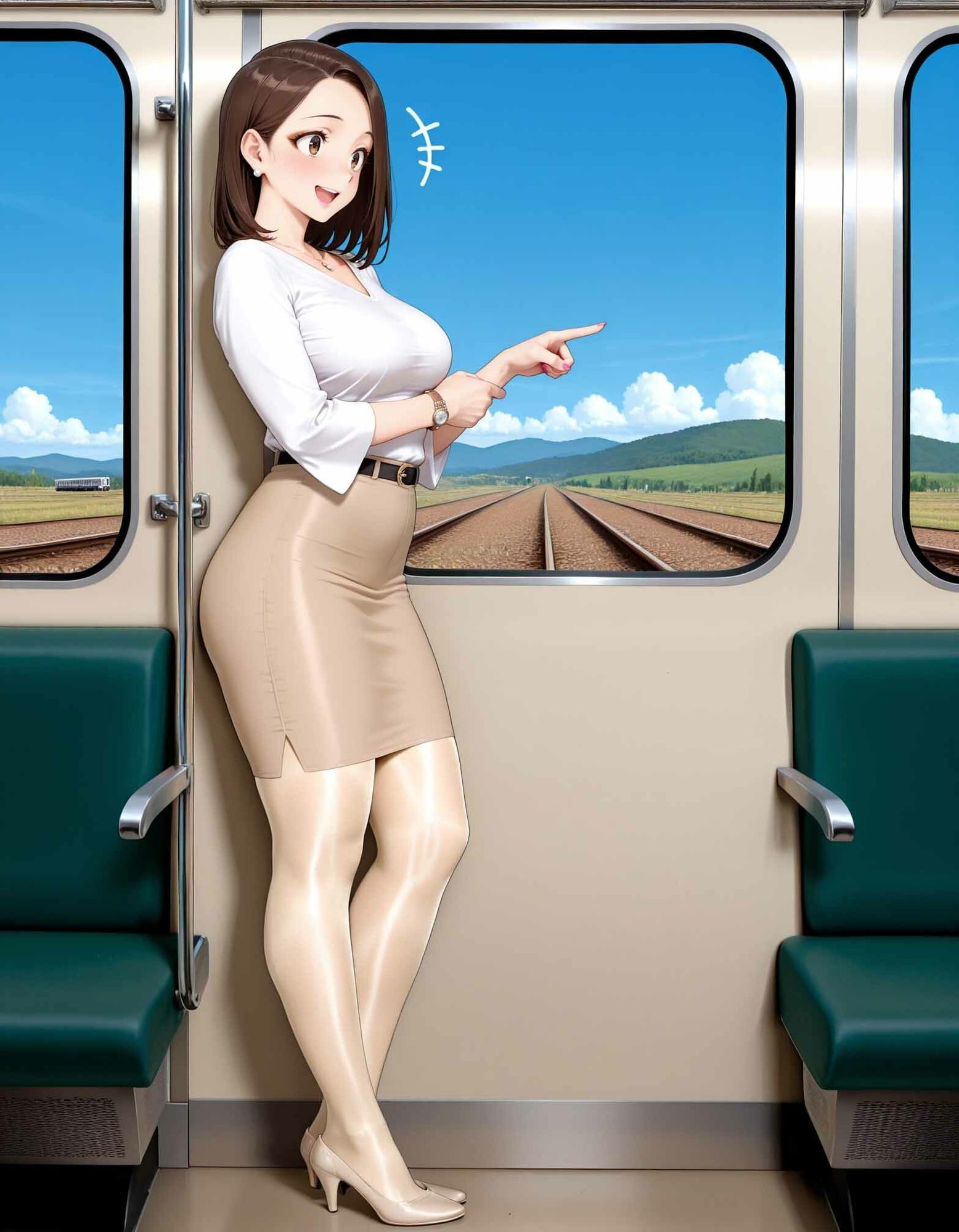 AI@不倫旅行/パンスト娘 サンプル画像3