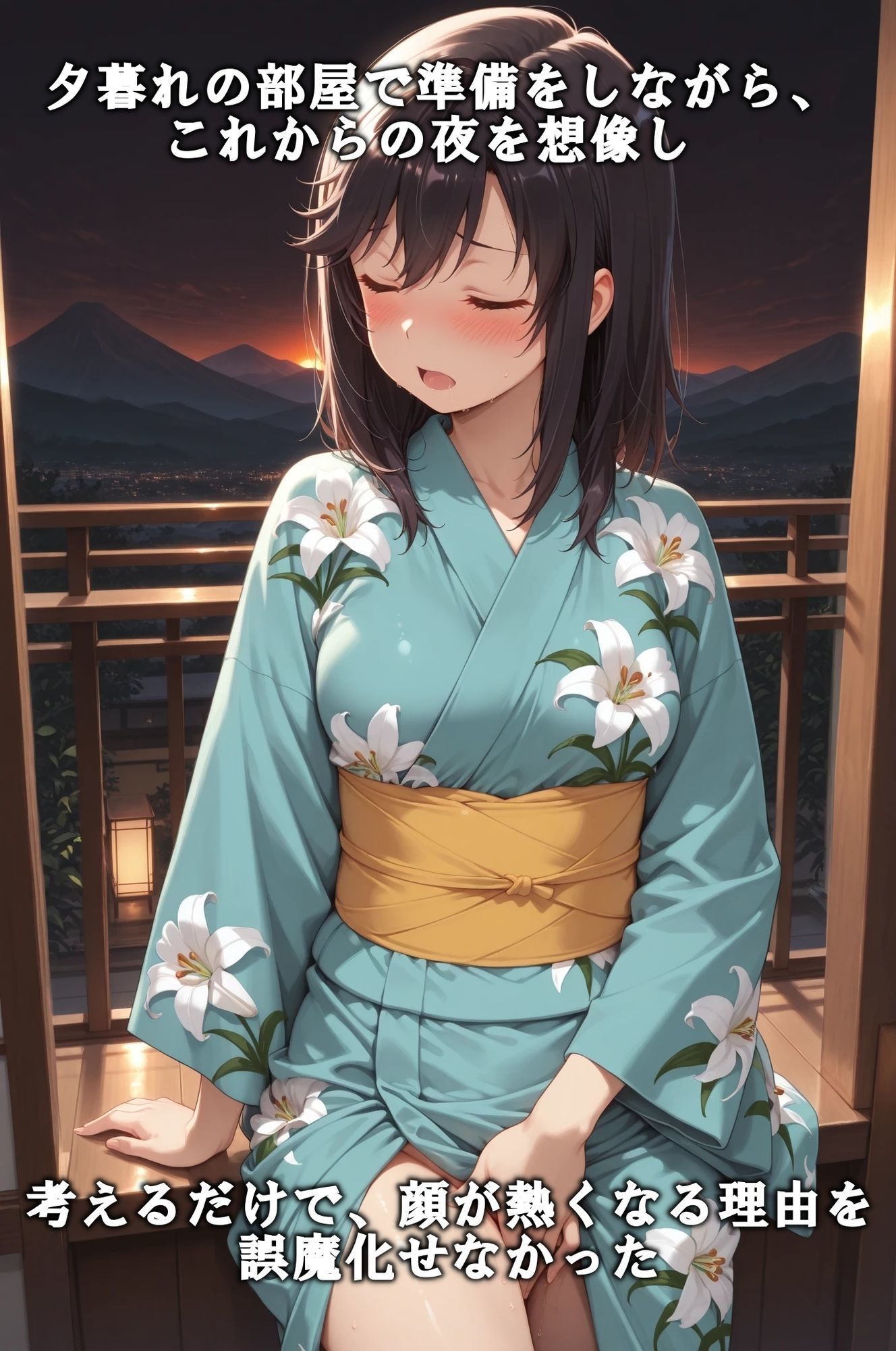 AIイラストCG集123おもてなし亭 Vol.2 蛍小町（イラスト集） サンプル画像4