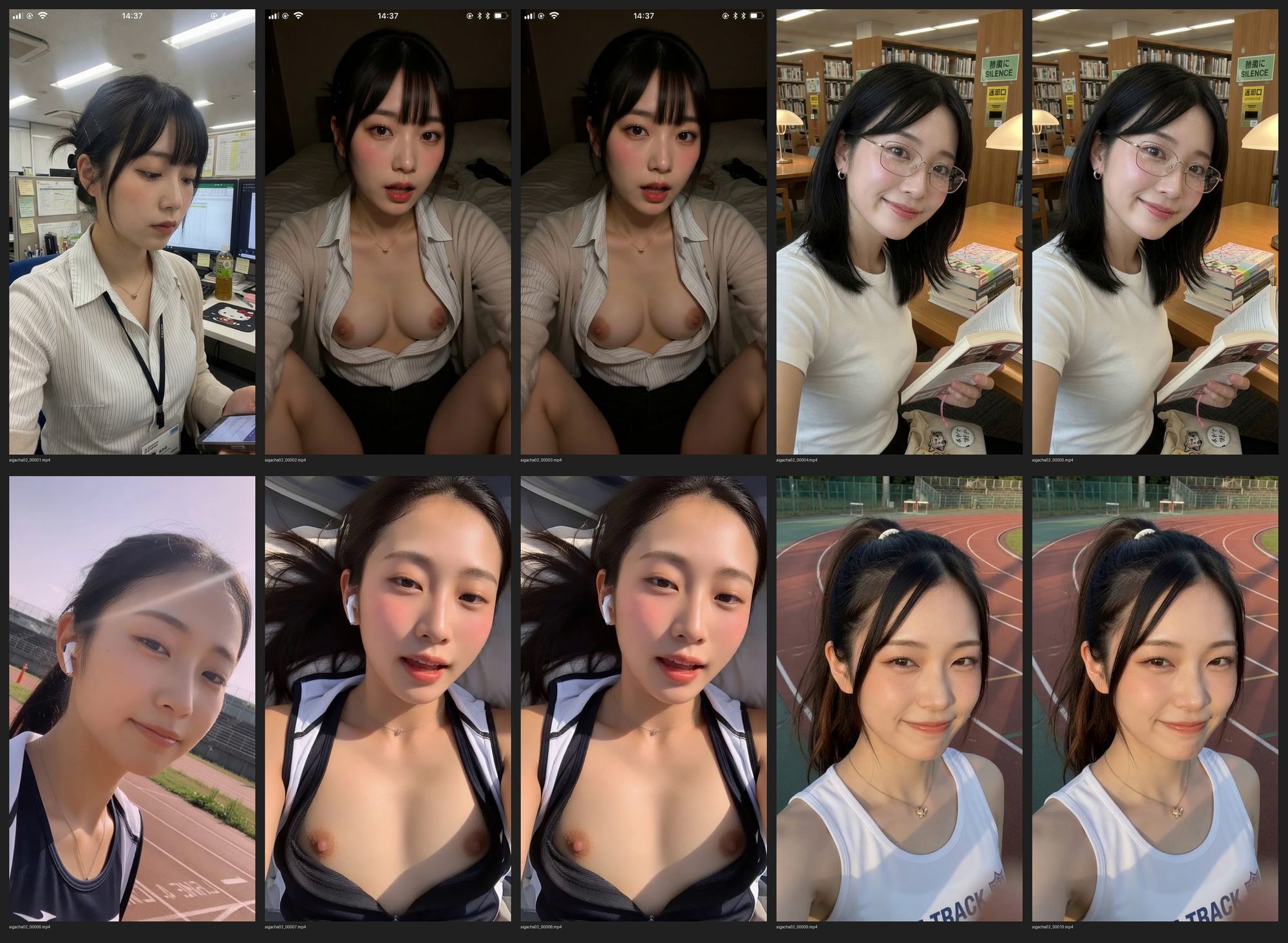 AI動画ガチャ 2  90本 サンプル画像1