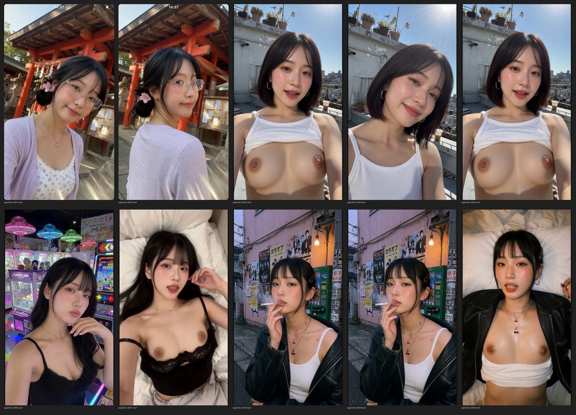 AI動画ガチャ 2  90本 サンプル画像4