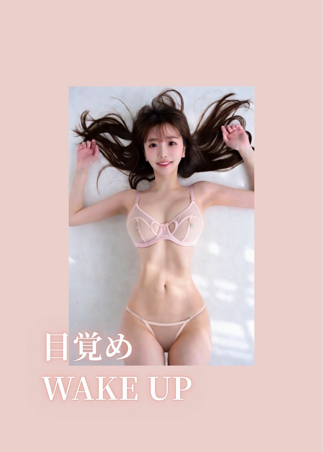 AI生成写真集  あおむけ・美・FACE UP サンプル画像3