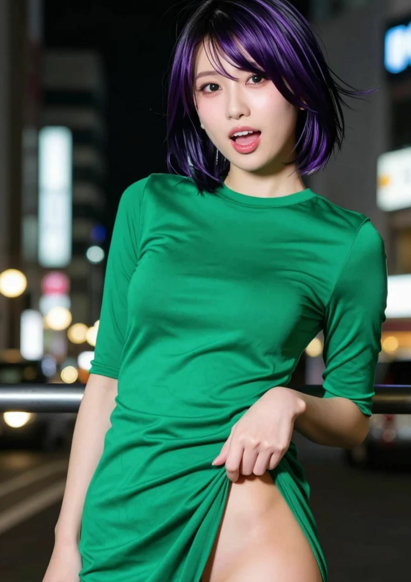 AI美女写真集VOL.4 ショートヘアお姉さん「AIななみ」のコスプレ画像集♪ サンプル画像3