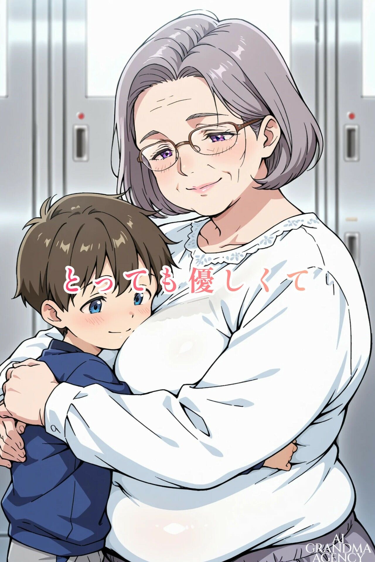 AI老女 可愛すぎるお婆ちゃんに魅せられて… サンプル画像3