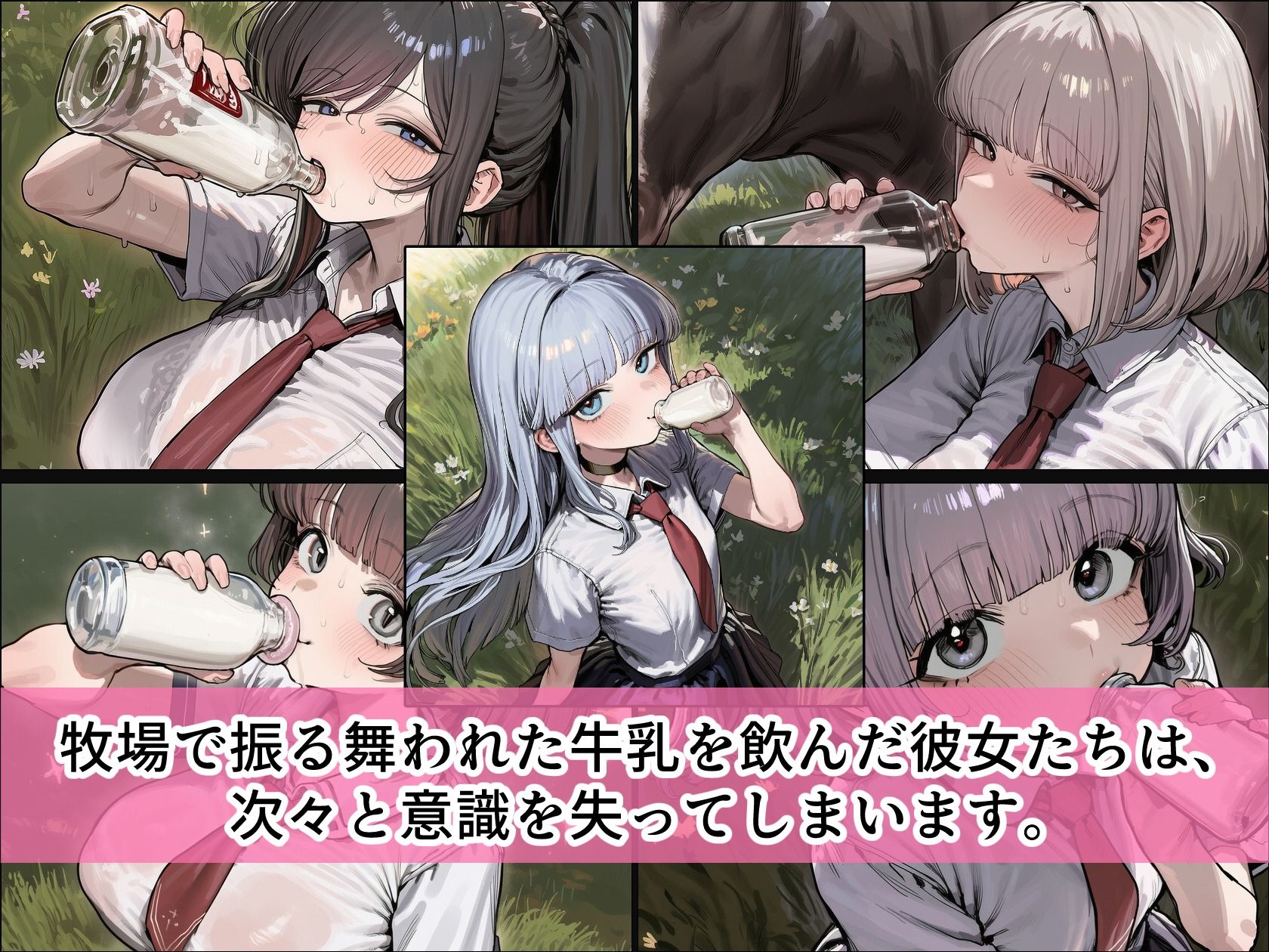 BreedingParty 爆乳ギャルの繁殖牛化計画 〜選ばれたら最後、繁殖雄のつがいとなるまで〜 第二話 先生とさくら サンプル画像3