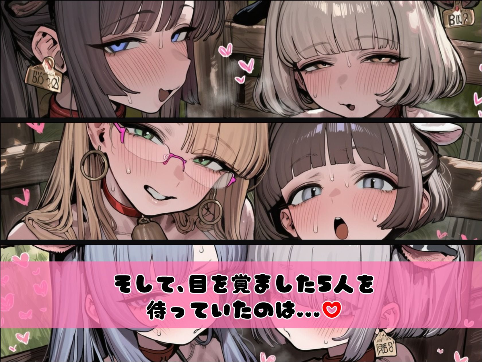 BreedingParty  爆乳ギャルの雌乳牛化計画  〜飲んだら最後、種付けは孕むまで〜  第一話  みうとゆいな サンプル画像4