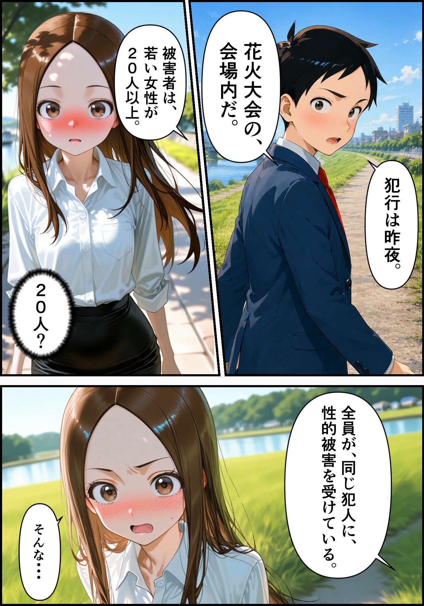 CG漫画『胸キュン捜査官』第六話 サンプル画像2