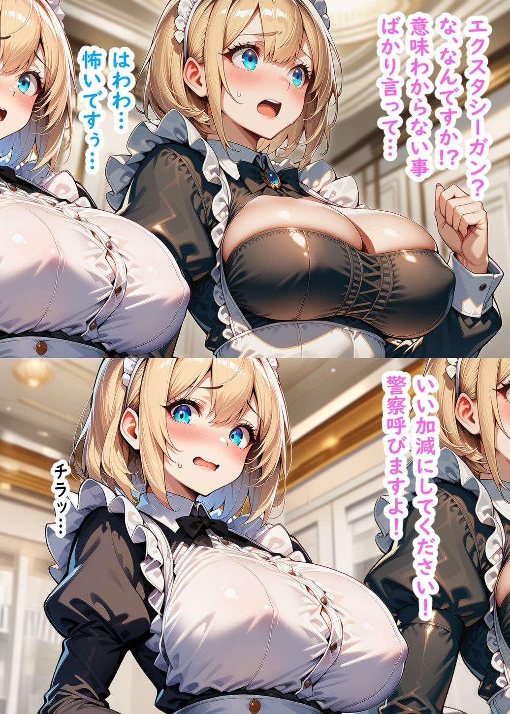 Ecstasy Gun  悪の美人秘書とメイド軍団を撃て サンプル画像4