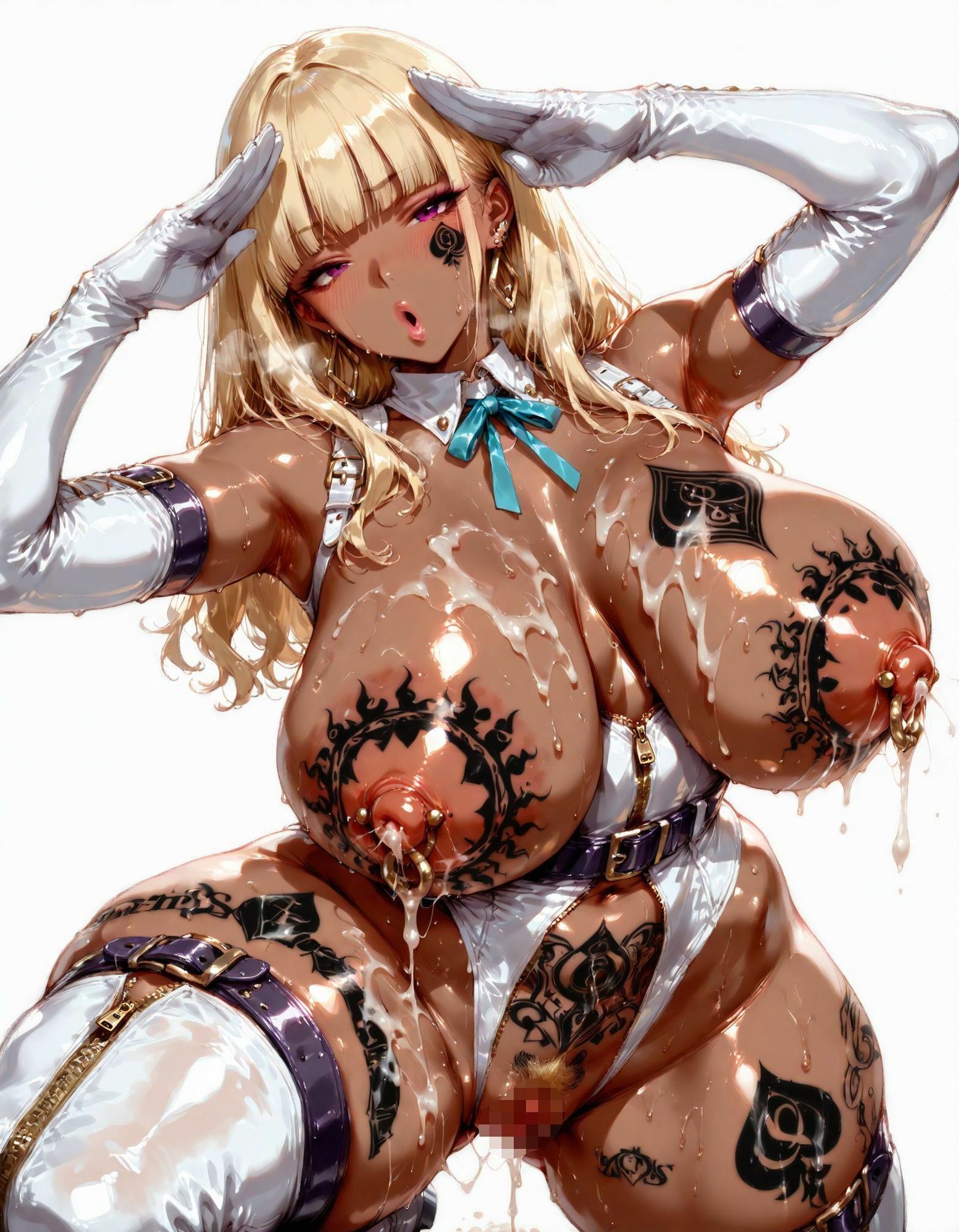 Emancipation-QOSコレクション黒ギャルボディスーツ編 サンプル画像7