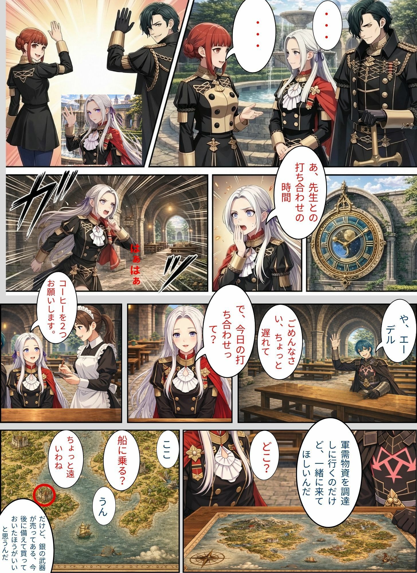 FE 修道院の先生と王様3 サンプル画像10