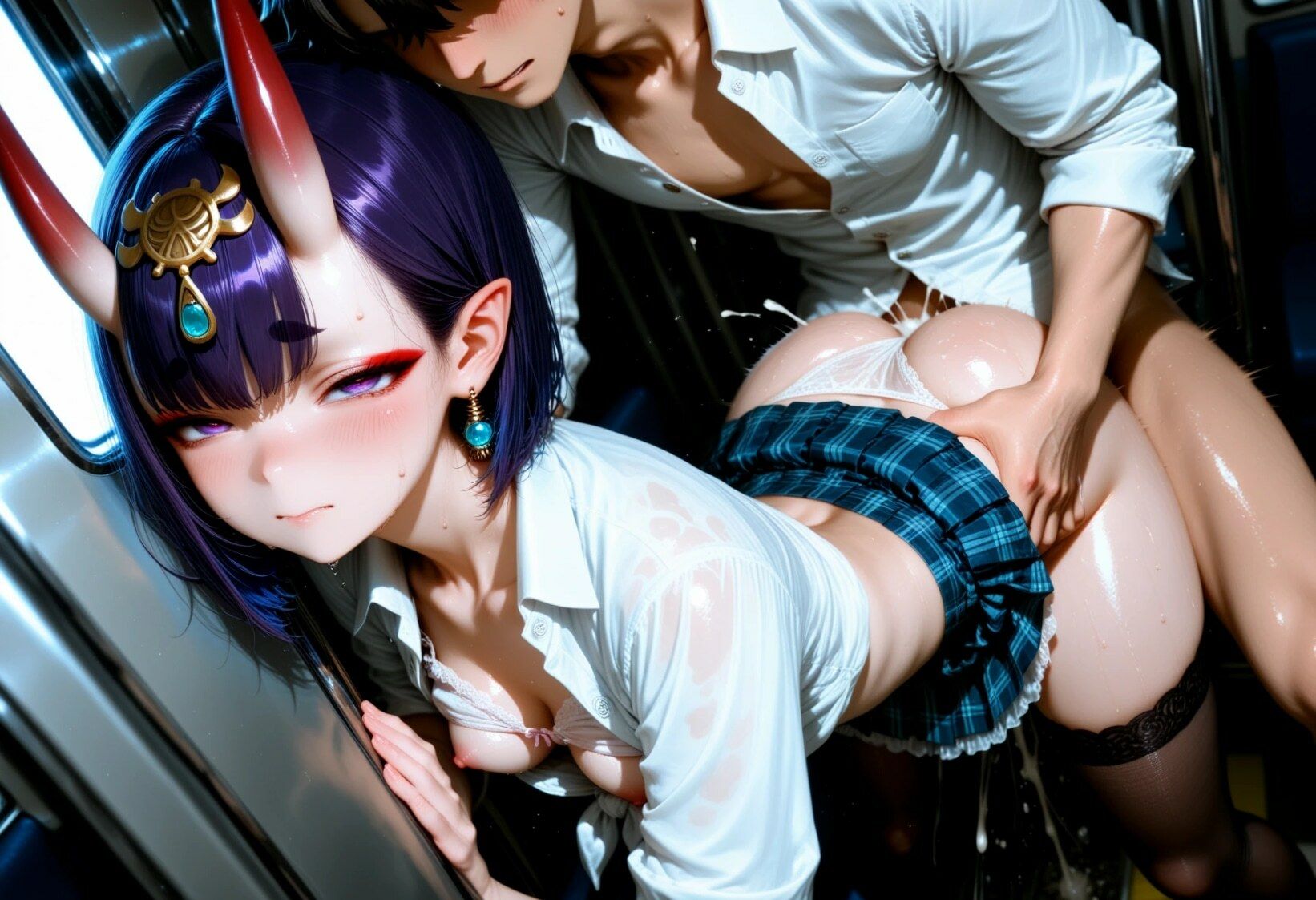 FGO 〜FackGrandOrder〜 酒呑童子・ソロオンリー CG集！ 鬼姫淫靡酔宴 サンプル画像7