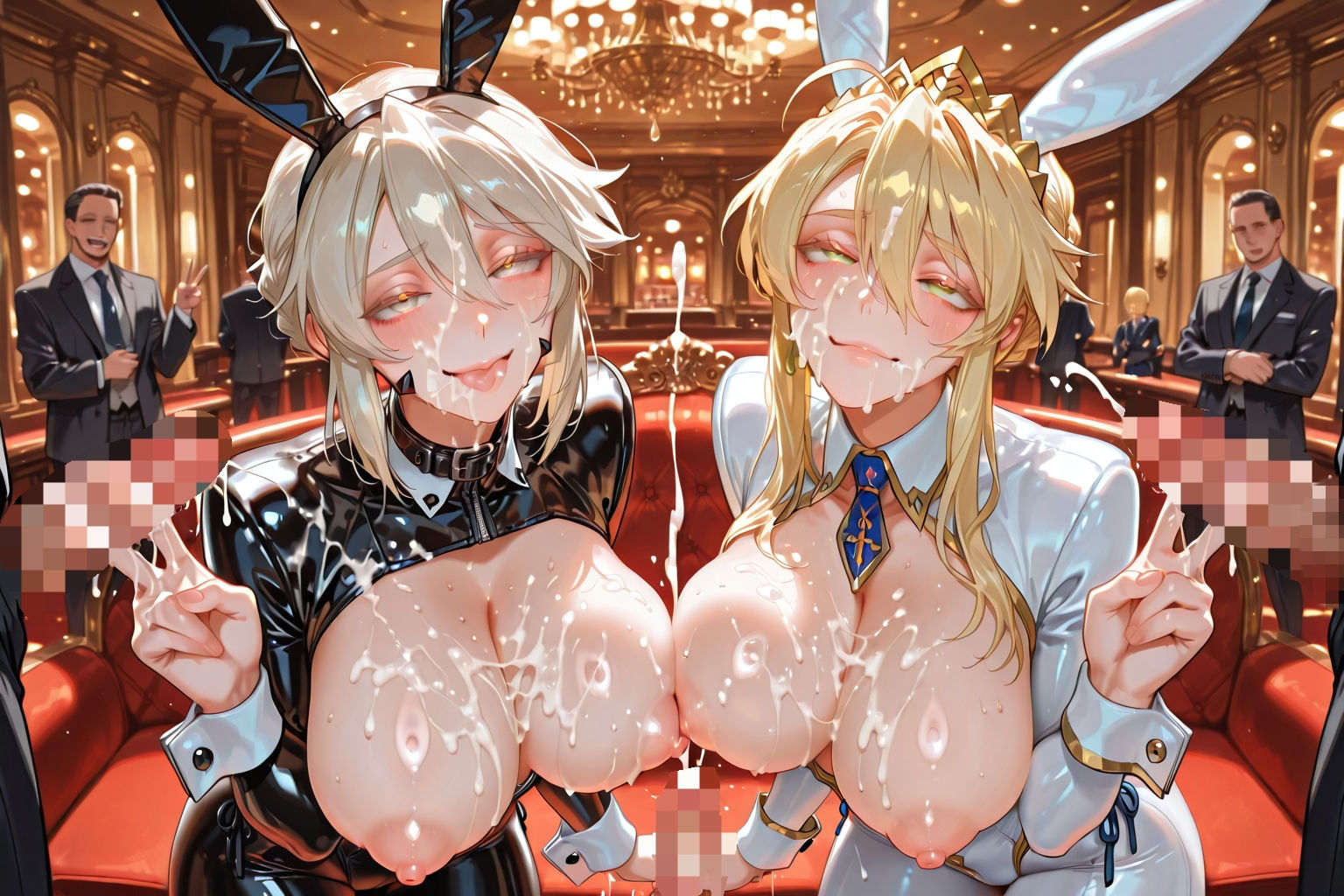 FGO・白黒バニー危機一髪 サンプル画像10