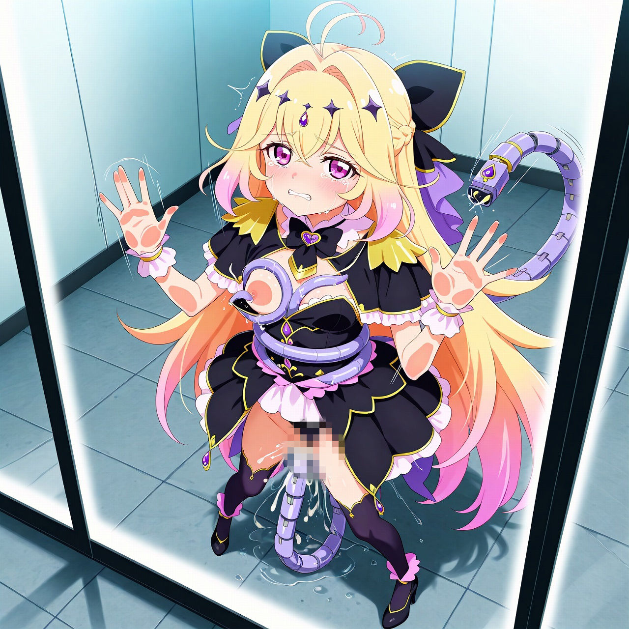 Fan fiction キュ〇アルカナ・シャ〇ウ 触手 サンプル画像2