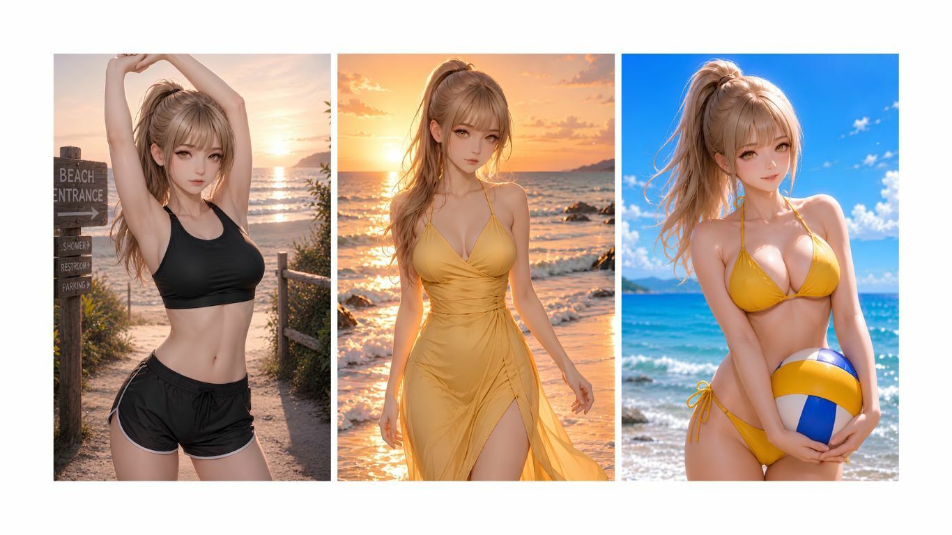 Five Colors Summer Memories 〜海辺の休日〜 Vol.2 夏川陽菜 サンプル画像1
