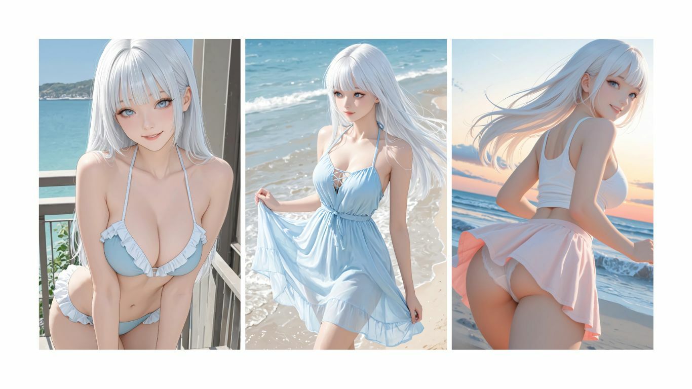 Five Colors Summer Memories 〜海辺の休日〜 Vol.3 白波雪乃 サンプル画像1