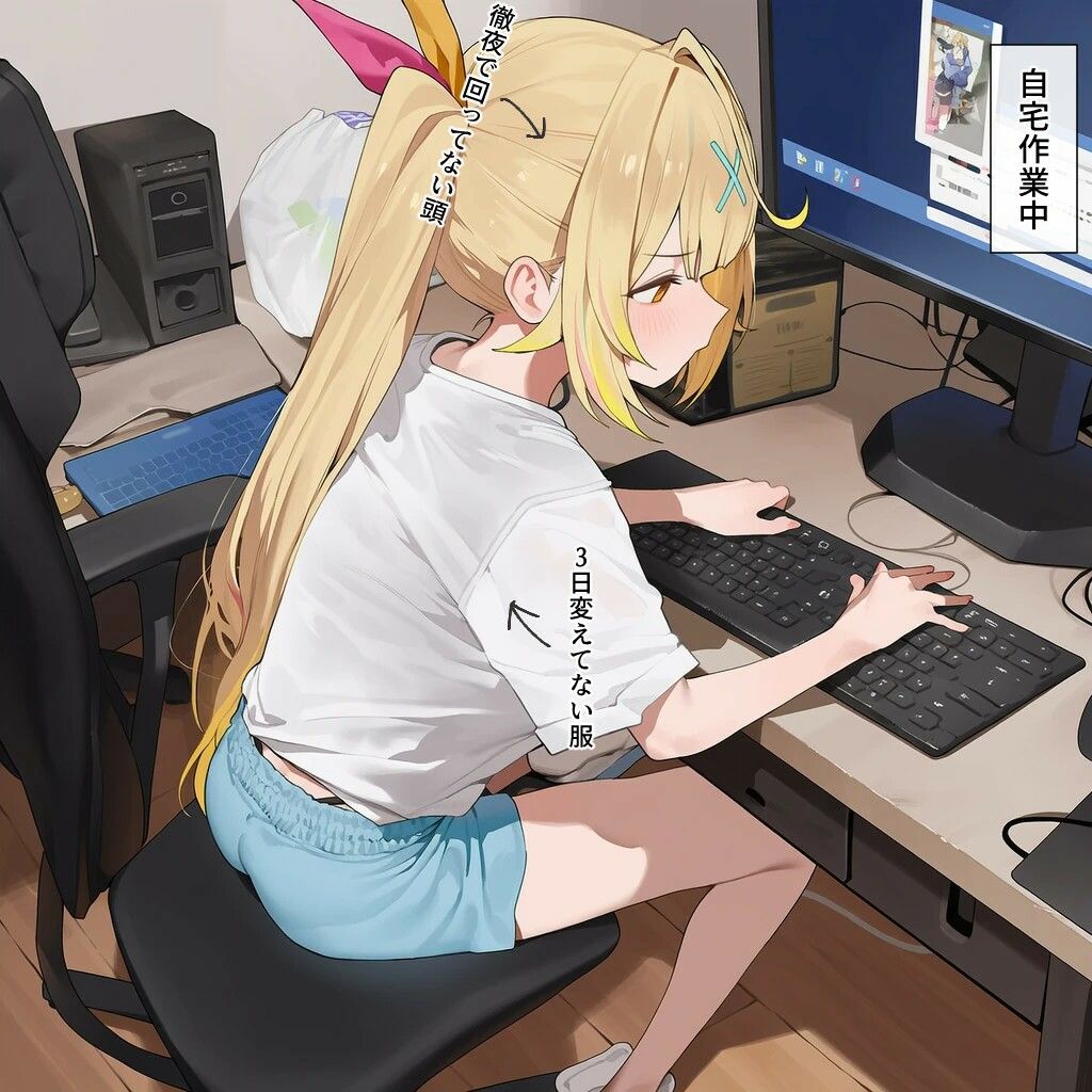 HSKW宅配姦 サンプル画像1