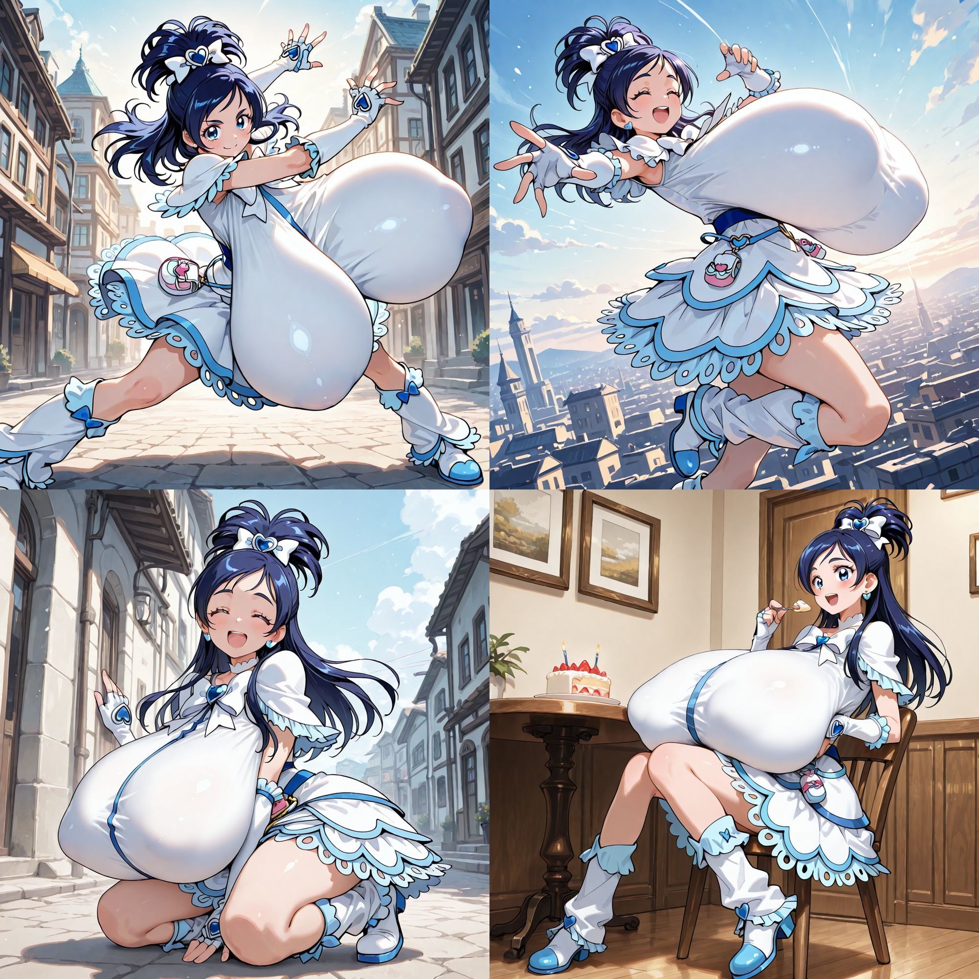 Happiness for Magicalgirls （キュ〇ホワイト編） サンプル画像1