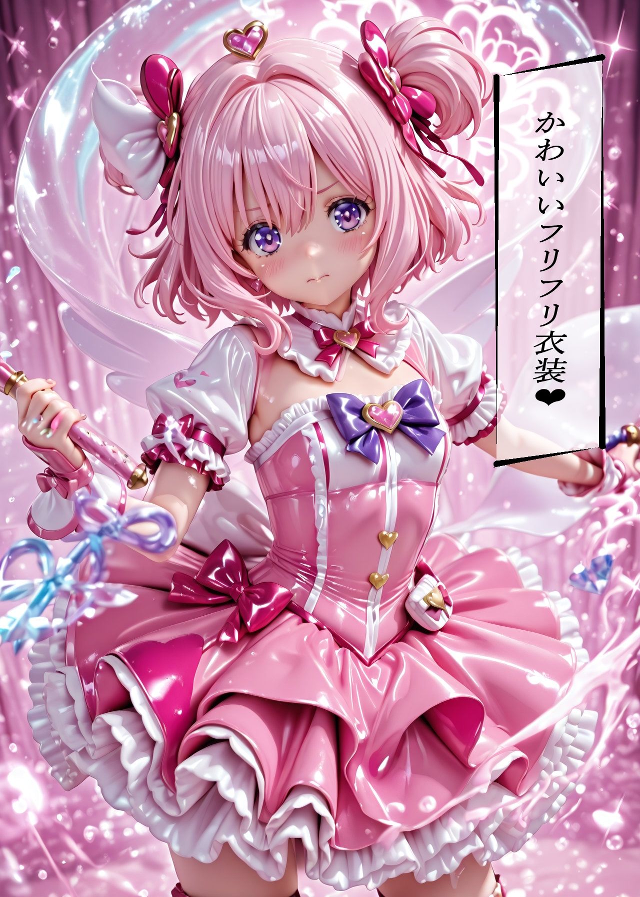 HなPVC  魔法少女と・・・やめられない サンプル画像2
