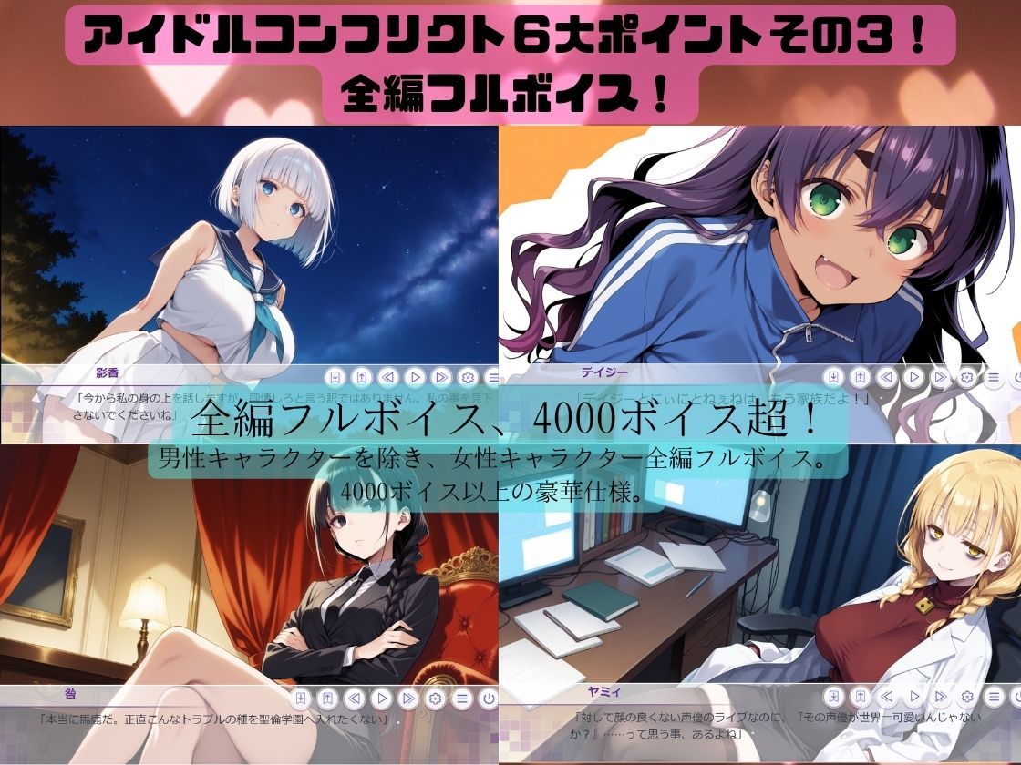 IDOL CONFLICT 星に希求が届くまで サンプル画像5