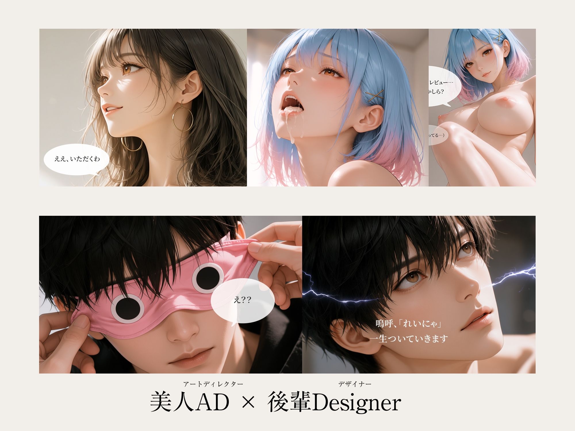 INSIDE THE CREATIVE 1.0｜先輩、会社では秘密ですよね？【こだわり動画同梱】 サンプル画像6