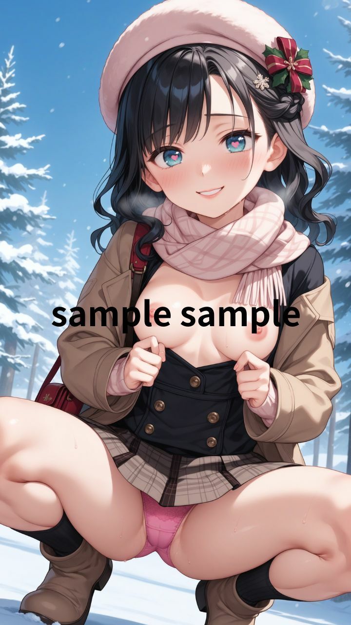 JD催●旅行〜大雪原の白濁中出し旅行〜 サンプル画像1