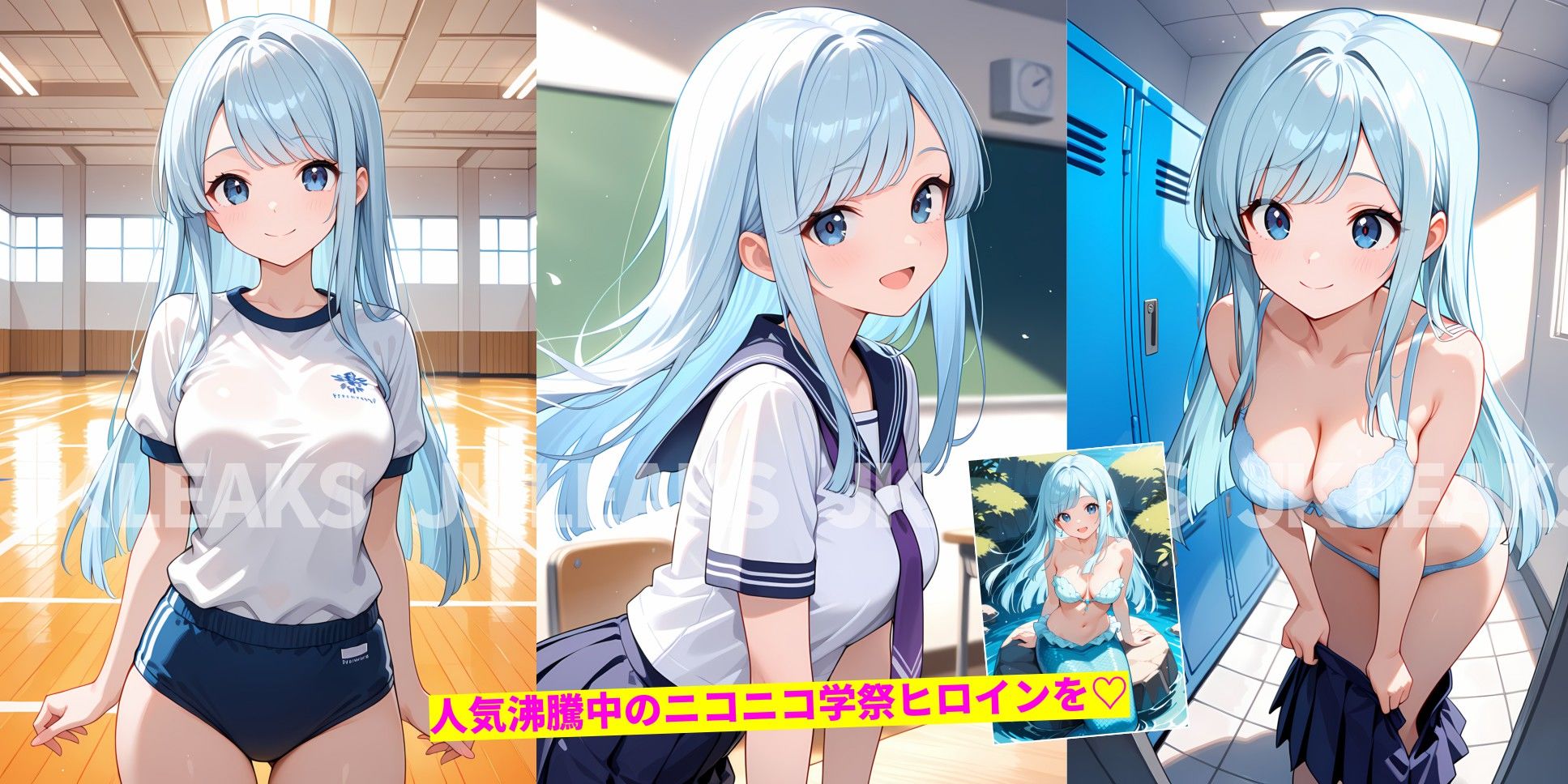 JKLEAKS 45 – ちんぽに負けるな！学祭ヒロイン編 – 【流出動画付・音声付き！】 サンプル画像1