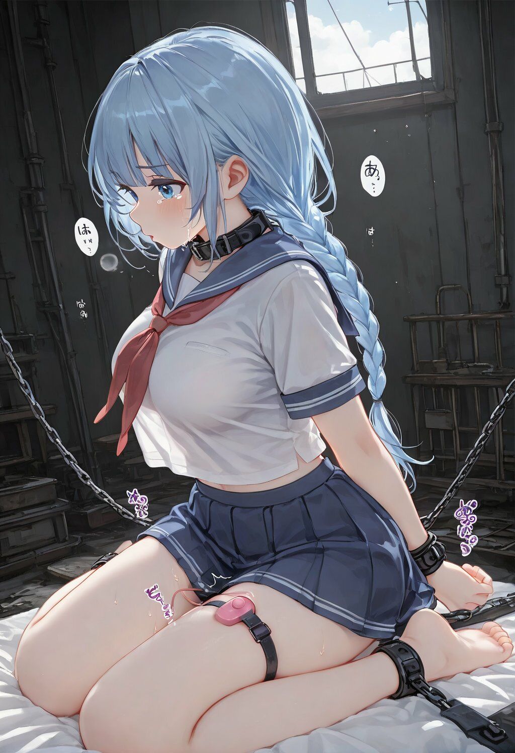 JK触手・スライム・拘束・痴● CG集18 サンプル画像6