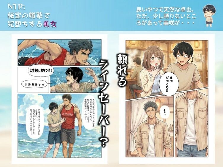 NTR:至宝の媚薬で完堕ちする美女 サンプル画像2