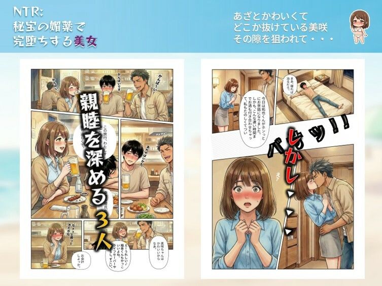 NTR:至宝の媚薬で完堕ちする美女 サンプル画像3