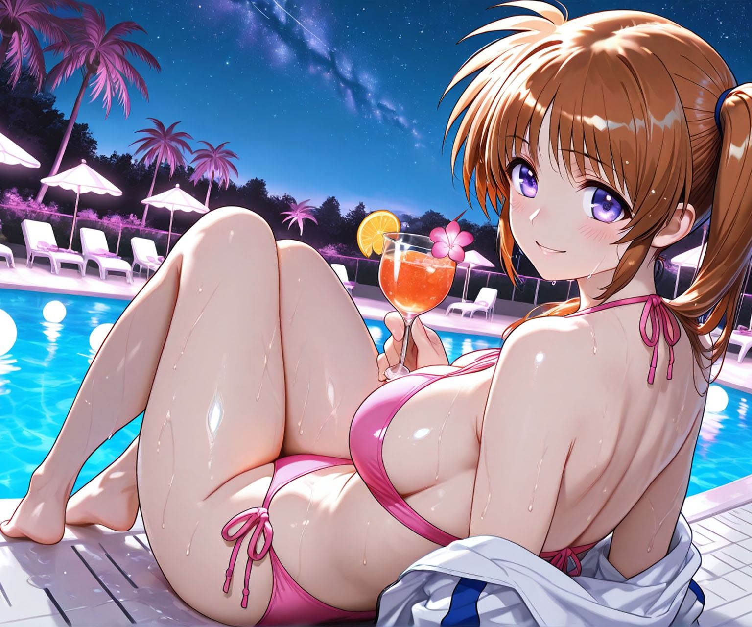 Night Pool  DE  ふぇーばー。 サンプル画像2