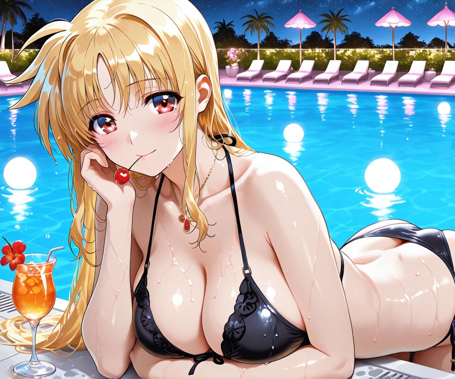 Night Pool  DE  ふぇーばー。 サンプル画像3