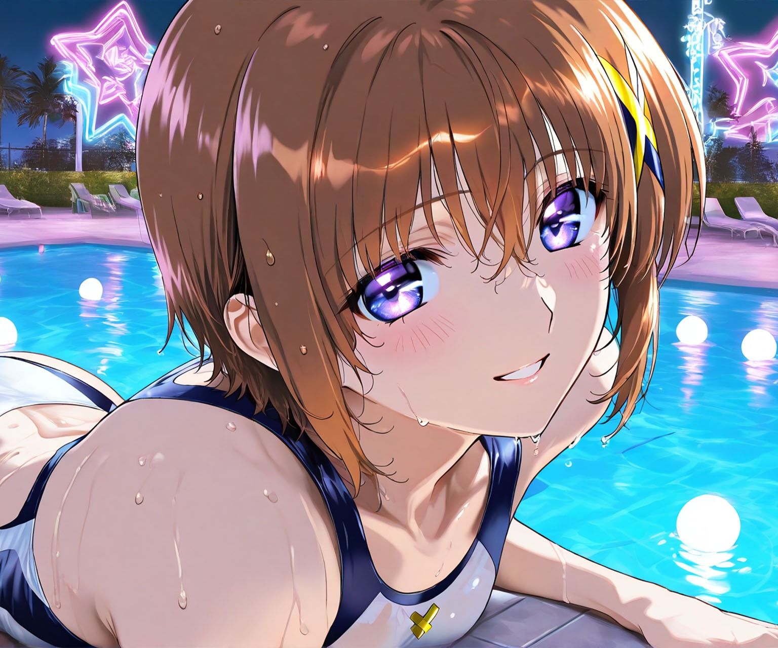 Night Pool  DE  ふぇーばー。 サンプル画像4
