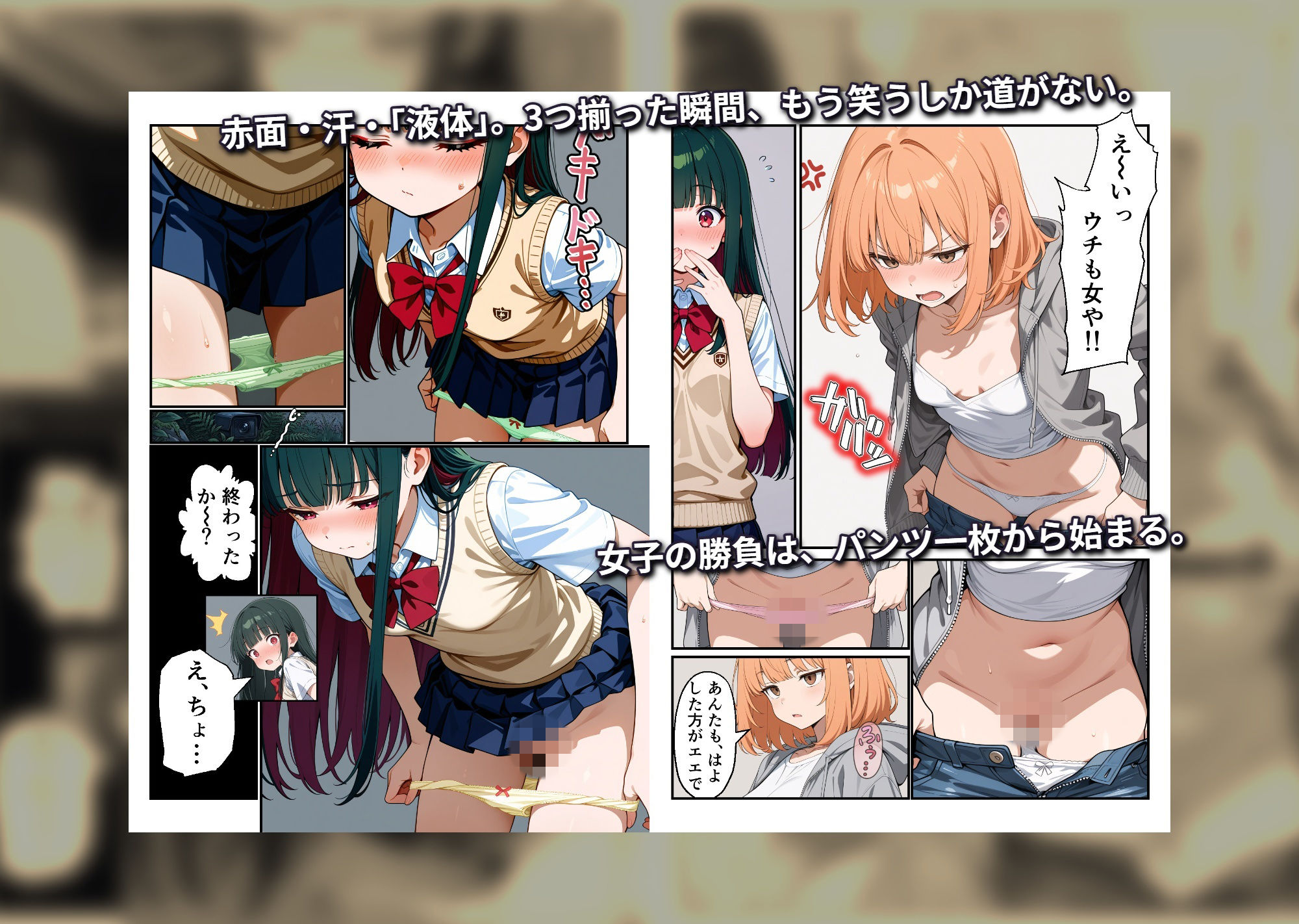 OFPK:裏コマンド 01 巻き込まれたアタシは、パンツ片手にエロイベントを攻略します サンプル画像8