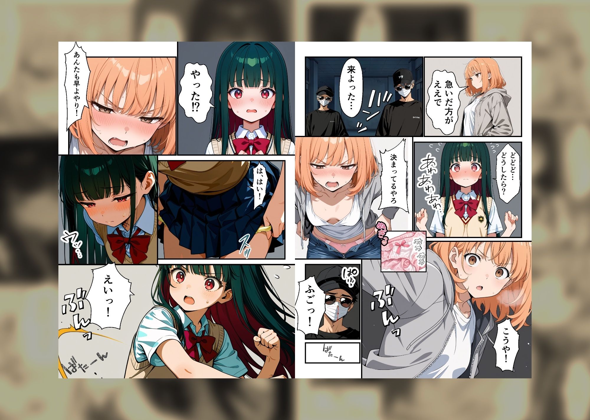 OFPK:裏コマンド 01 巻き込まれたアタシは、パンツ片手にエロイベントを攻略します サンプル画像9