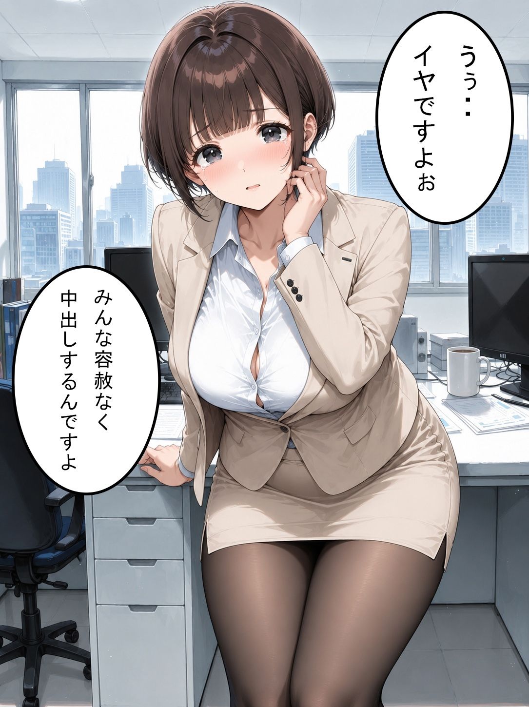 OLさんが都合よく性欲処理に使われてしまう話2 サンプル画像6