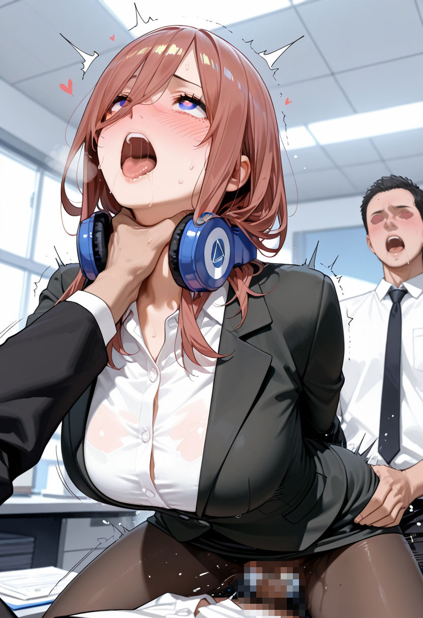 OL・巫女・保育士をちんこ凝視で心奪われ即ハメ中出し サンプル画像5