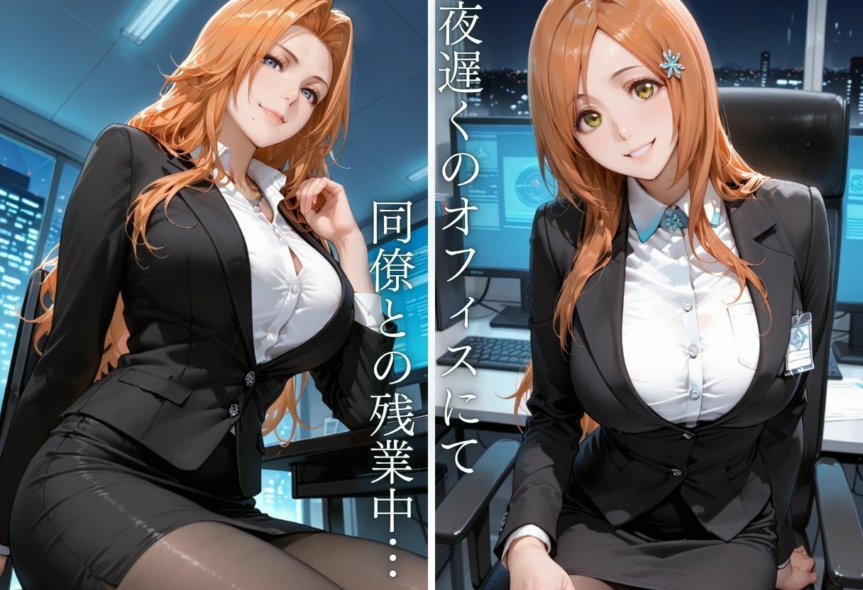 OL残業オフィス 〜我慢の限界を迎えた同僚に、静まり返ったオフィスで崩され続けた夜Vol.1 サンプル画像4