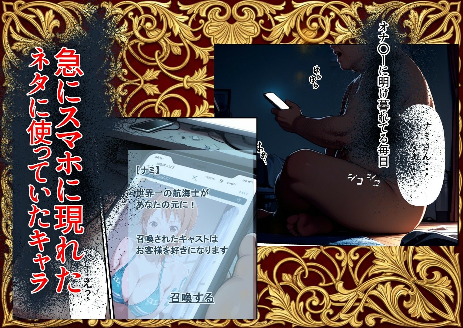 Parallel Call 〜並行世界から呼び出せるデリヘルアプリで金にがめつい航海士ナ〇にタダでNN（生中出し）出来た話〜 サンプル画像1