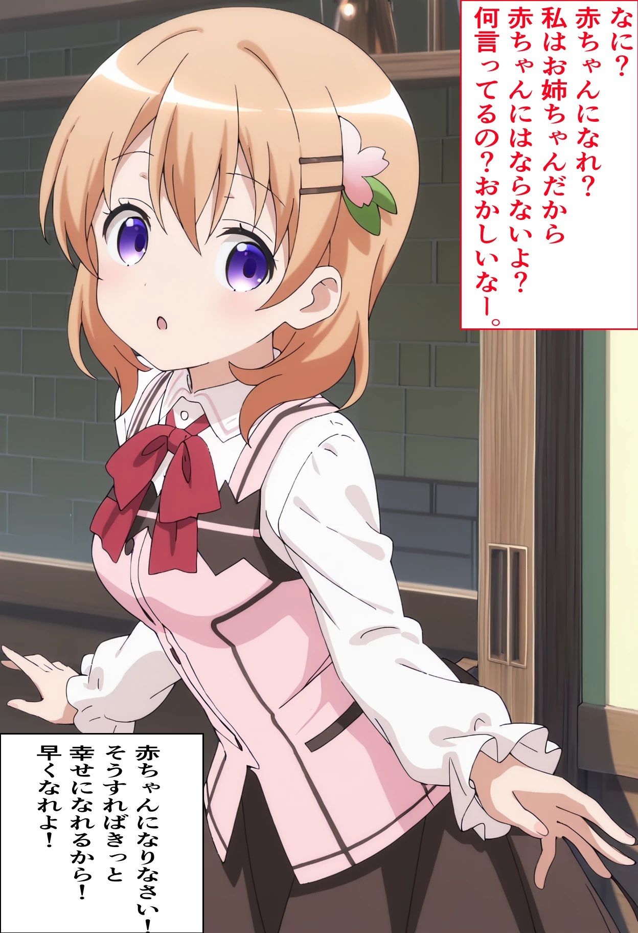 R-18アニメ美少女おむつおもらしAIイラスト集その1からその5総集編おまけ付き サンプル画像3